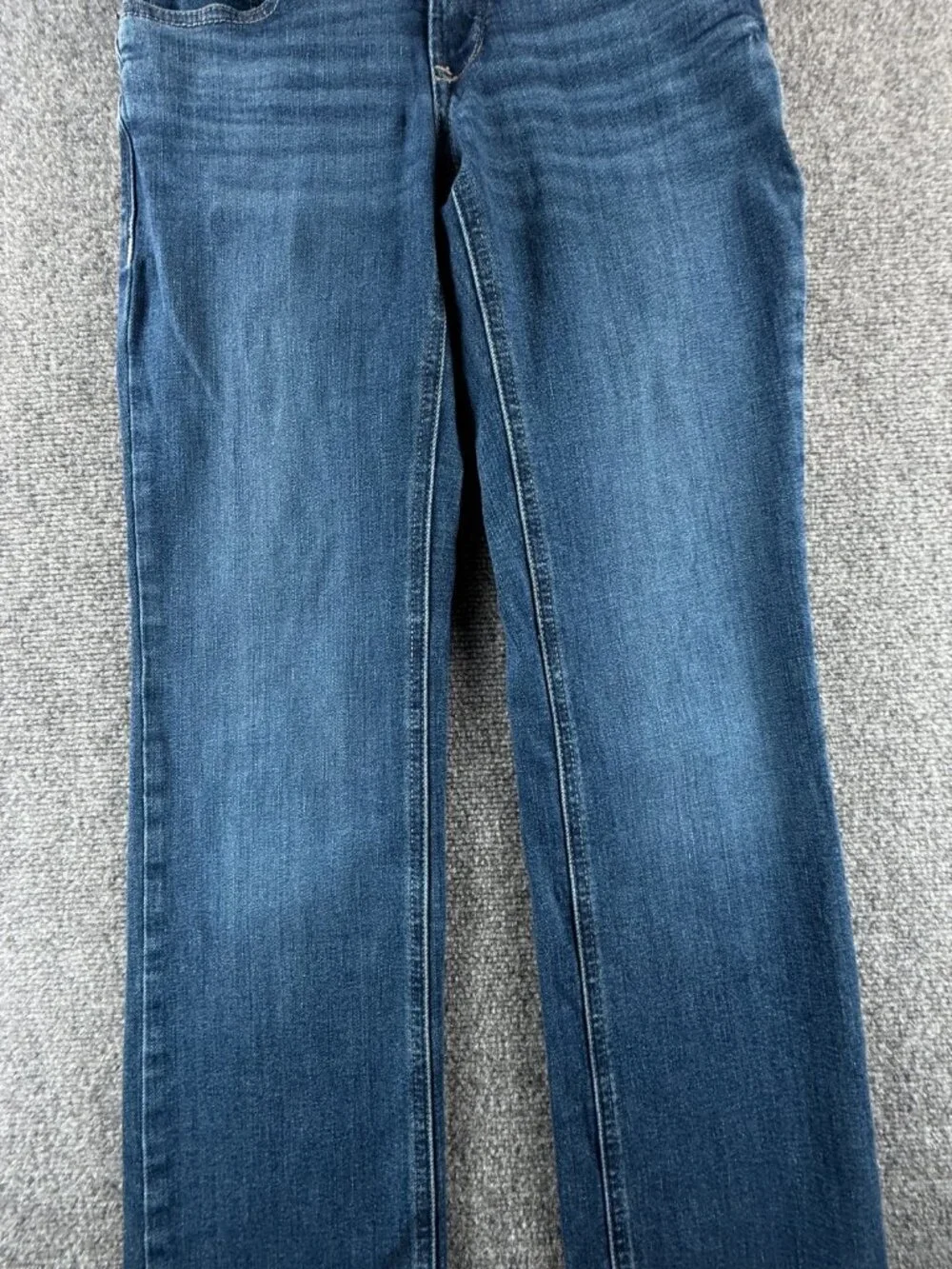 Ariat REAL Jeans Women 27R Denim Mackenzie Straight PR Abby Stretch ACTL 29X32